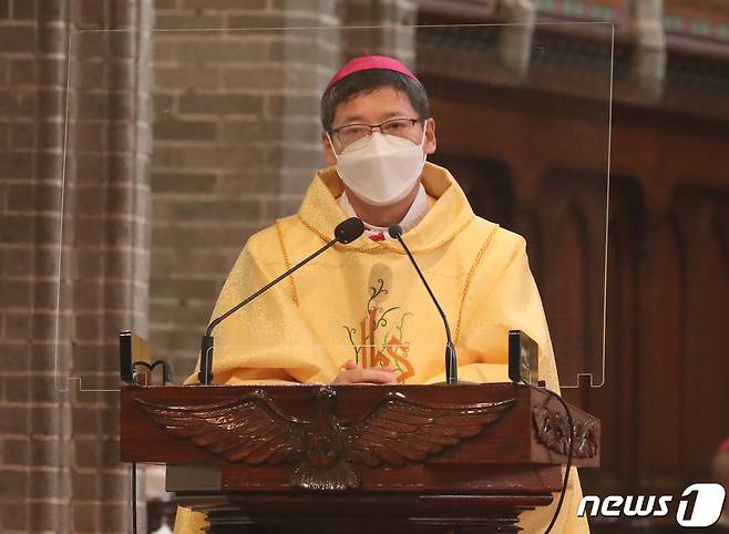 천주교 서울대교구장 정순택 대주교 2021.12.9/뉴스1 ⓒ News1 사진공동취재단