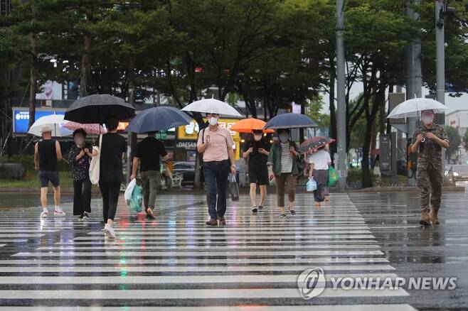 비오는 날 [연합뉴스 자료사진]
