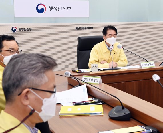 행안부 장차관들, 연휴기간 호우피해 점검