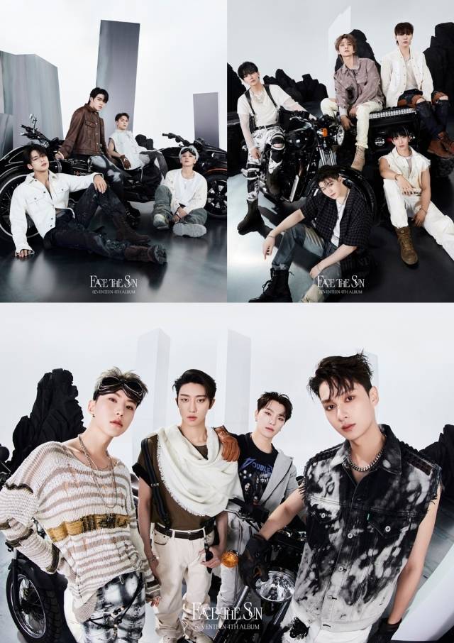 그룹 세븐틴 정규 4집 ‘페이스 더 선’ 이미지. 플레디스 엔터테인먼트 제공