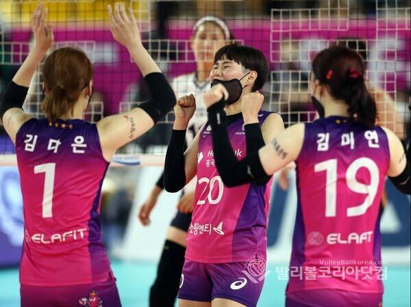 흥국생명 박수연.