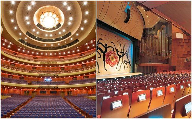 예술의전당 오페라극장(왼쪽)과 세종문화회관 대극장 ⓒ홈페이지