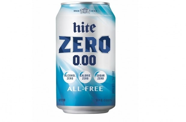 하이트진로음료의 무알코올 맥주 제품인 하이트제로0.00. /하이트진로음료 제공