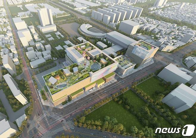 광주신세계 Art & Culture Park(아트 앤 컬처 파크) 조감도. ⓒ News1