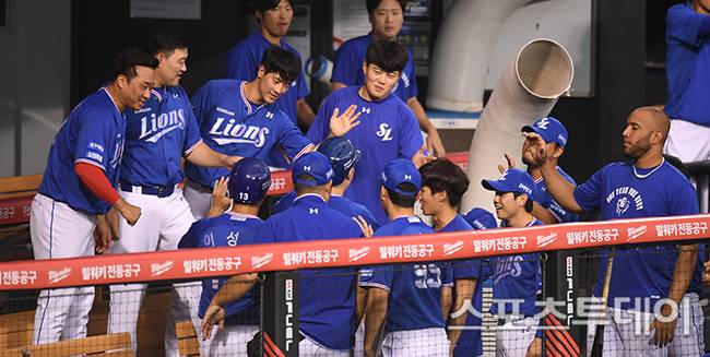 삼성 선수단 / 사진=DB