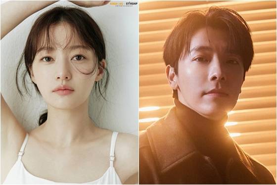 송하윤과 동해(왼쪽부터)