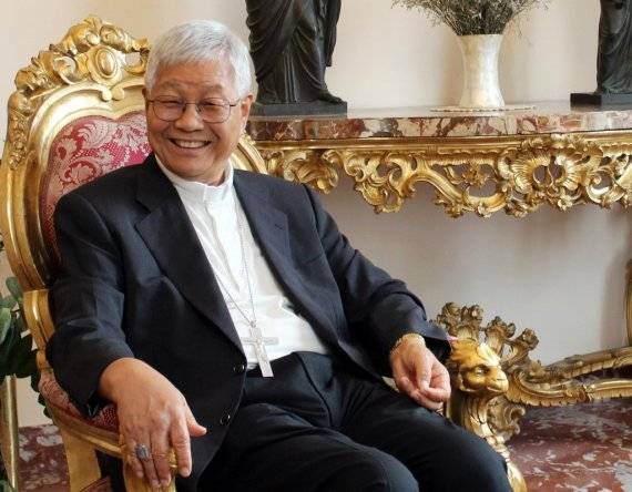 한국 네 번째 추기경으로 임명된 유흥식 교황청 성직자부 장관 (바티칸=연합뉴스) 신창용 특파원 = 유흥식 추기경이 18일(현지시간) 바티칸 교황청 성직자부 건물에서 연합뉴스와 인터뷰를 하고 있다. 2022.8.21. changyong@yna.co.kr (끝) /사진=연합뉴스