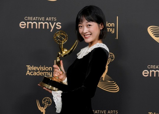 Actor Lee You-mi won the Outstanding Guest Actress in a Drama Series for the 74th Creative Arts Primetime Emmy Awards [AP/YONHAP]