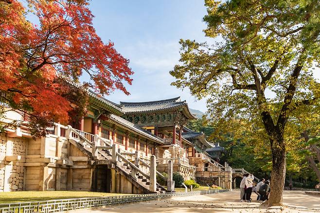 수학여행 1번지 불국사의 가을