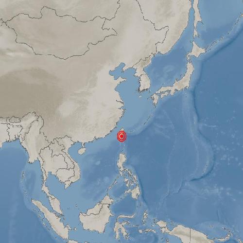 대만 화롄 남남서쪽서 지진 발생  ※기사와 직접적인 관련이 없는 자료사진 입니다. [기상청 제공. 연합뉴스 자료사진]