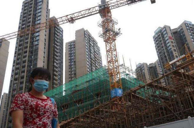 중국 광둥성 선전시의 부동산 건설 현장. /로이터 연합뉴스