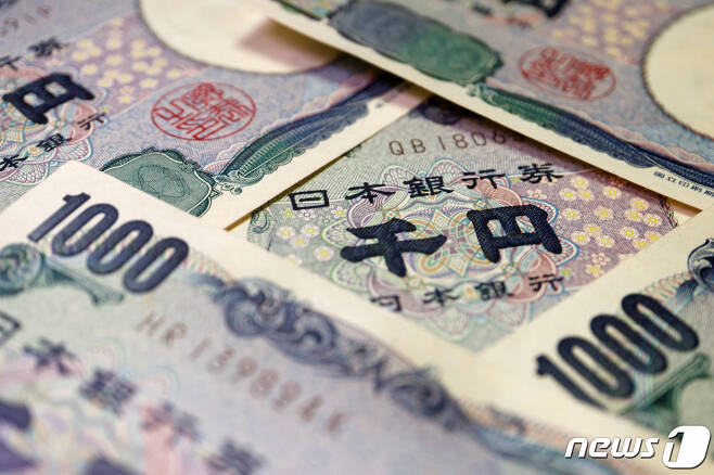 일본 엔화 지폐 ⓒ 로이터=뉴스1