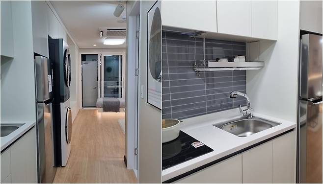 DX코리아에 전시된 간부 독신자숙소 모습 /사진=페이스북 페이지 '육군훈련소 대신 전해드립니다'