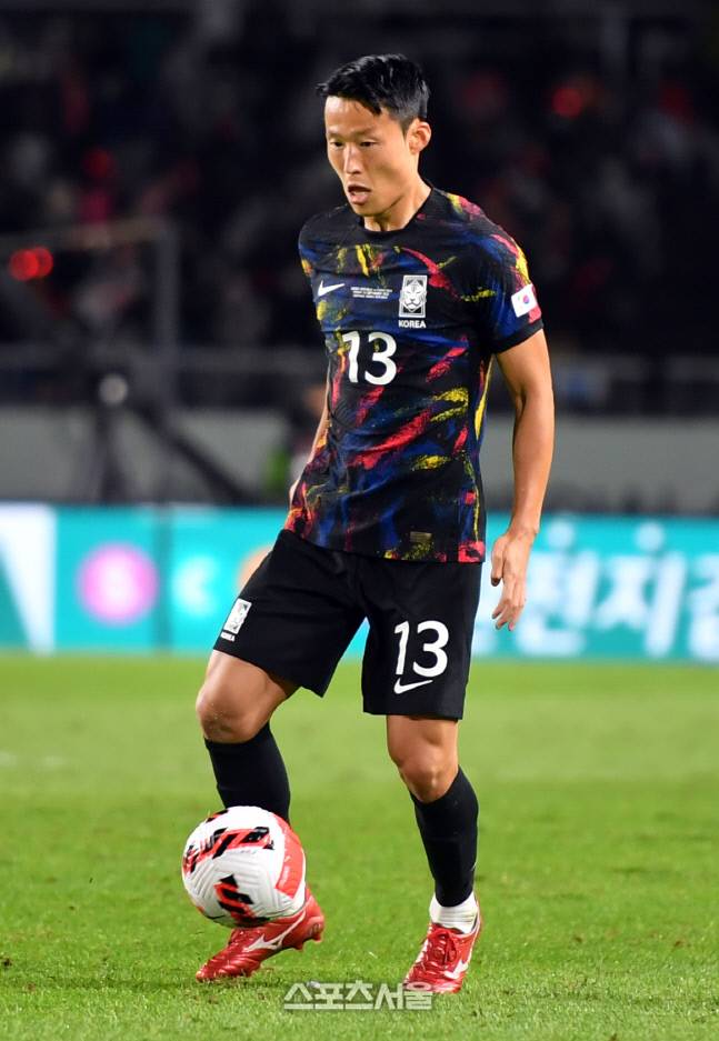 손준호가 23일 고양종합운동장에서 열린 코스타리카전에서 드리블하고 있다. 고양 | 강영조기자kanjo@sportsseoul.com
