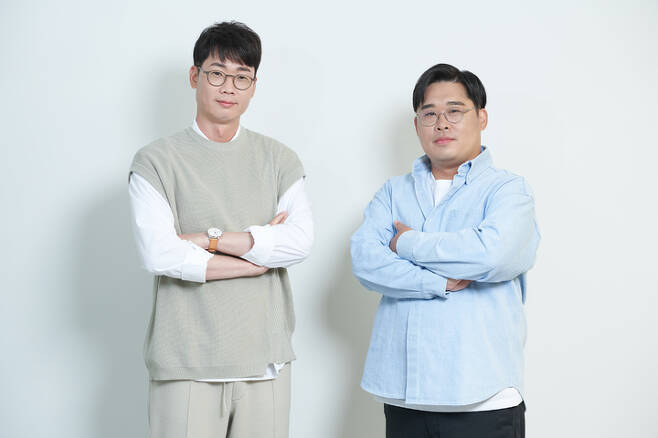 조효진(왼쪽), 김동진 PD