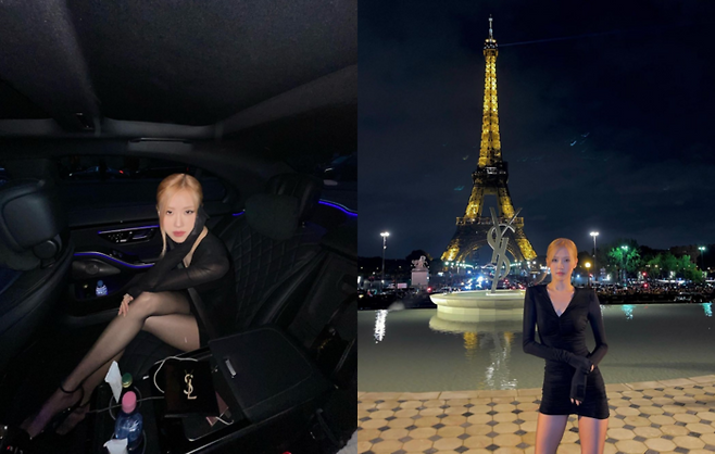 블랙핑크 로제 인스타그램 캡처.