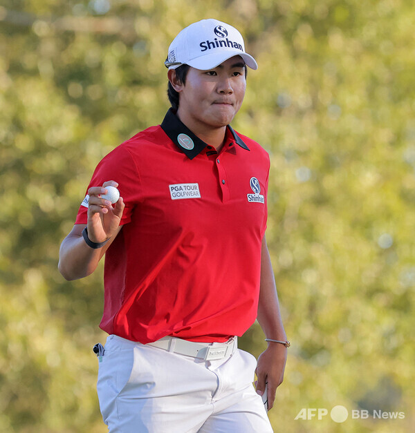 2022년 미국프로골프(PGA) 투어 샌더슨 팜스 챔피언십에 출전한 김성현 프로가 최종라운드에서 경기하는 모습이다. 사진제공=ⓒAFPBBNews = News1