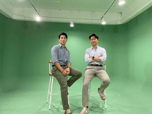 오든 박세준 대표(좌), 어텀팔콘스 김준석 대표(우)