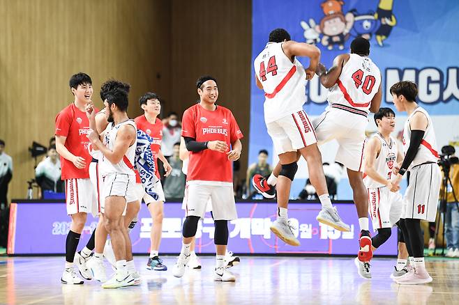 현대모비스 선수단.(KBL 제공)