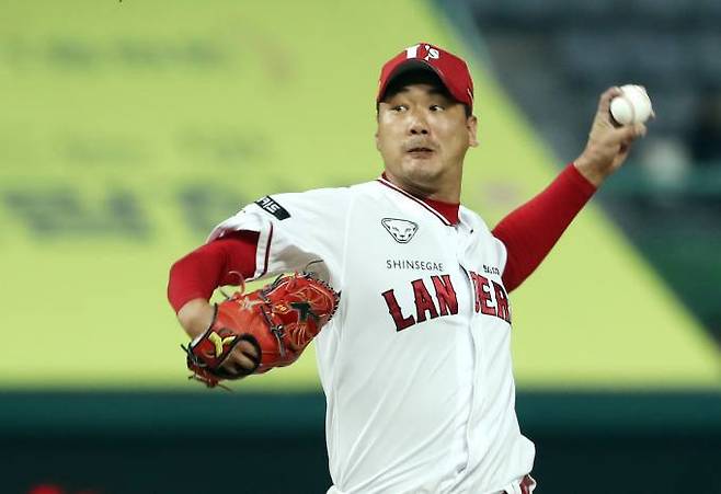 메이저리그에서 SSG 랜더스로 복귀한 김광현. 연합뉴스