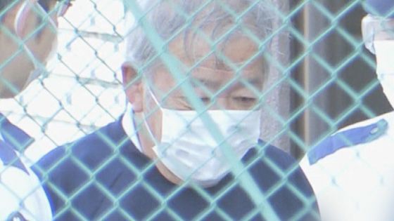 10대 여성을 스토킹한 혐의로 체포된 70대 남성 A씨. 일본 TBS NEWS 갈무리