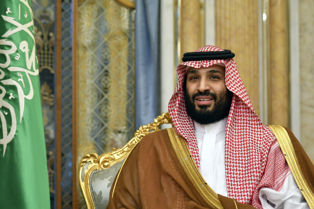 무함마드 빈 살만 사우디아라비아 왕세자. AP연합뉴스
