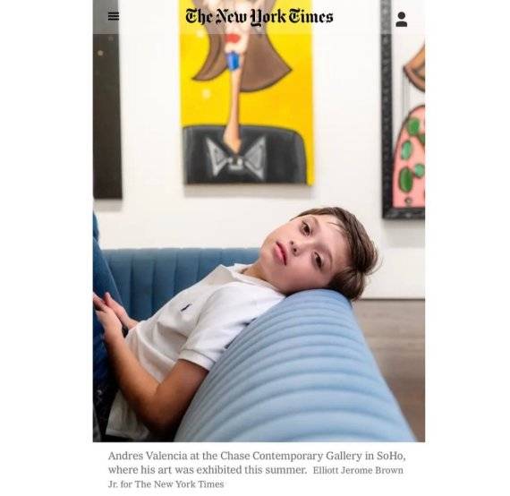 뉴욕타임스에서 발렌시아의 활약상을 조명하자 그의 공식 인스타그램 계정도 뉴욕타임스에 감사 인사를 표했다. (인스타그램) /사진=뉴스1