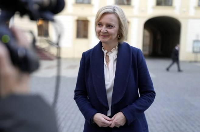 리즈 트러스 영국 총리. AP연합뉴스