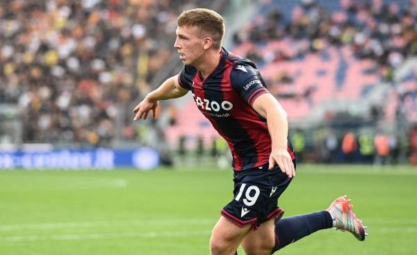 승리를 거둔 볼로냐 FC 1909