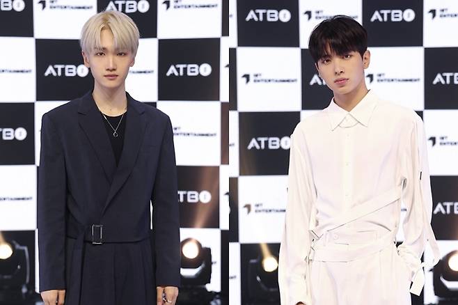 왼쪽부터 ATBO 김연규, 류준민. IST엔터테인먼트 제공