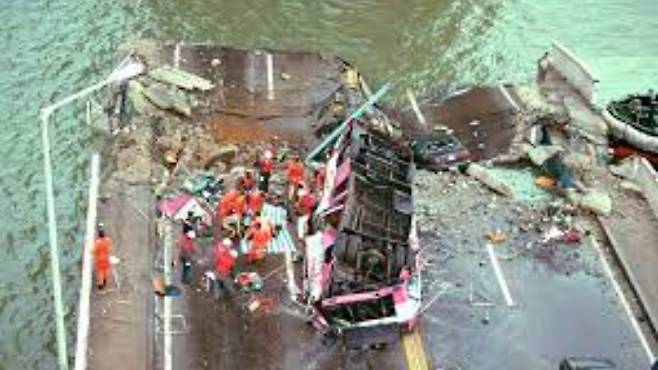 성수대교 붕괴사고. 연합뉴스