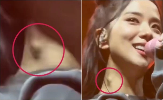 블랙핑크 지수의 모습. 온라인 커뮤니티 제공