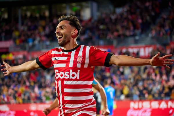 승리를 거머쥔 지로나 FC. 사진|라리가 사무국 제공