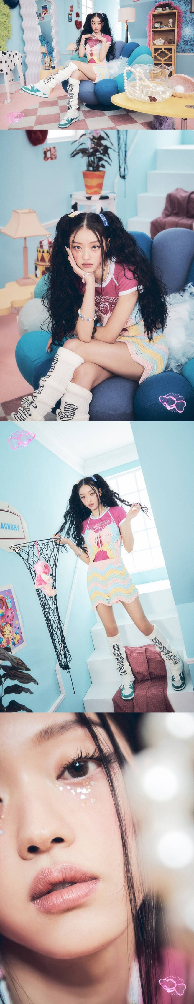 WM Entertainment, a subsidiary company, unveiled the concept photo of YooA Mini 2, SELFISH, which will be released on the 14th through official SNS on the 8th.In addition to the blue interior, shell-shaped sofas, pearl necklaces and fish in the aquarium, as well as details reminiscent of the water somewhere, further stimulated curiosity about this album concept.YooA made his unique unique color to the public with his unique intense and dreamy musical identity and unusual concept through his solo debut title Bon Voyage in 2020.Immediately after its release, it recorded the top spot in the domestic major music charts, including the first place, and won the first place in music broadcasting, and achieved remarkable results in terms of grades.