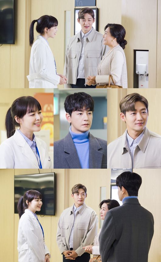Three brothers and sisters bravely  ⁇  Lee Ha-na, Lim Ju-hwan, Lee Tae-sung Three people facing Steel were released.Lee Sang-min (Lee Ha-na), who had been flooded by Lee Sang-min (Lim Ju-hwan) in the 13th episode of Weekend broadcast on the last 5 days (Kim In-young, Directed by Park Man-young), was found at the house where he was worried and could not hide his embarrassment. Its just that, uh,In the meantime, three brothers and sisters bravely, Kim Tae-joo, This level, and Jeong Yun-ho are gathered together at the hospital in the photo released on the 13th (today) ahead of the 16th broadcast.First of all, Kim Tae-ju, wearing a doctors gown, faces Jeong Yun-ho and his mother in front of his office and creates a bright atmosphere.On the other hand, this level is a firm expression. This level approaches three people including Kim Tae-joo, Jeong Yun-ho, and Jeong Yun-hos mother and talks together.What makes him laugh away from him is also curious.Tea Jeong Yun-ho visits the hospital where Kim Tae-joo works with her mother and is surprised to find this level while talking with Kim Tae-joo.In this regard, the production team of three brothers and sisters bravely asked me to pay attention to how Kim Tae-joo, This level, and Jeong Yun-ho met at the hospital, and whether there would be an awkward and tense subtle flow between the three people.jnj production offer
