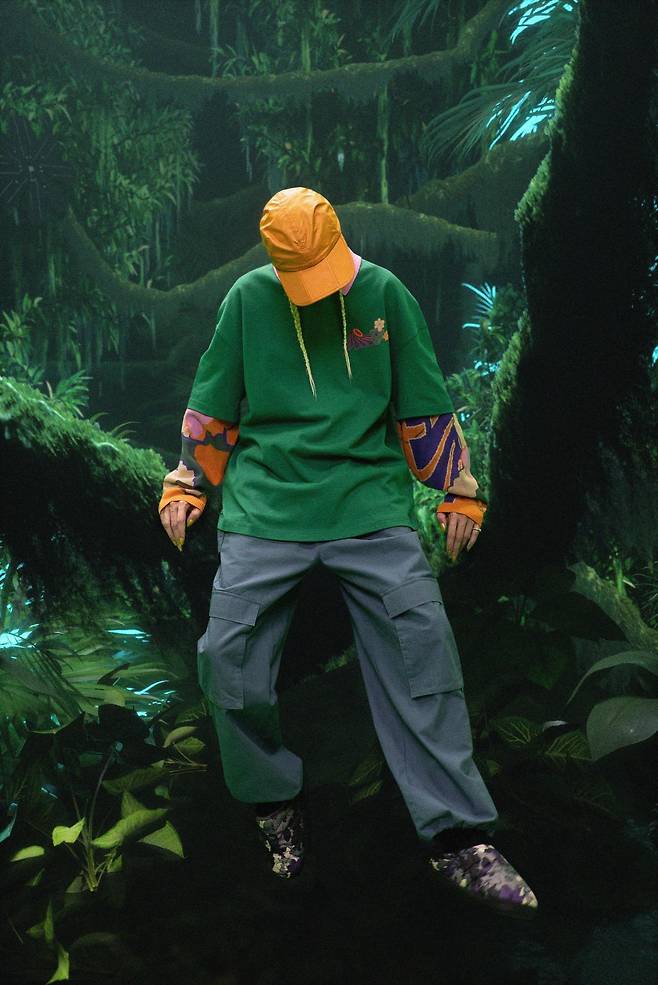 푸마는 호주의 스트릿 브랜드 P.A.M.과 협업한 콜라보 컬렉션을 선보였다.(푸마제공)