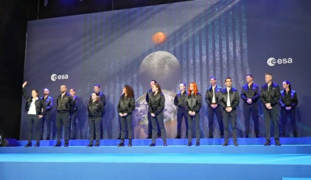 ESA가 선정한 총 17명의 우주비행사들 (사진=ESA)
