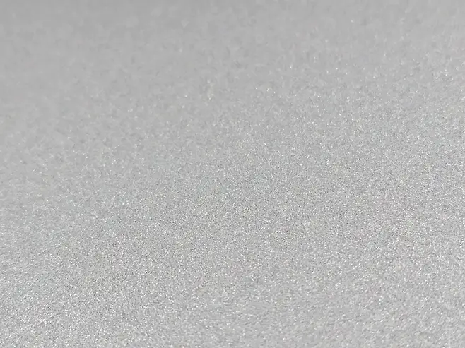 큐레이티드 실버 메탈릭 - 도장면 확대