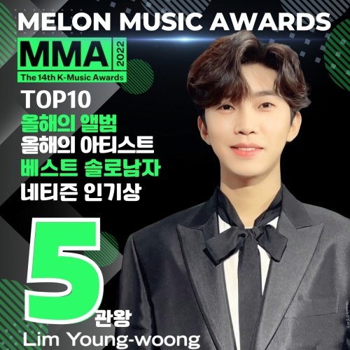 Lim Young-woong is a five-princess at the  ⁇ 2022 Muskmelon Music AwardsI went up.On the 26th, the  ⁇ 2022 Muskmelon Music Awards (MELON MUSIC AWARDS) ⁇  was held at Gocheok Sky Dome in Guro-gu, Seoul.Lim Young-woong won the Grand Prize Artist of the Year, Sweep the Album of the Year, Top 10, Best Male Solo, and Netizen Popular Award,And proved to be the best.Lim Young-woong won the Grand Prize for Album of the Year and said, I am grateful and happy to receive a meaningful award.This award is not only for me, but also for the heroes who have loved the album for a long time for this album. I want to give you glory. I would like to thank my fans for their courage in the new challenge. I hope that we will always be healthy and happy for a long and long time, he added.In the Artist Grand Prize category, Lim Young-woong also won the trophy.Lim Young-woong, who won the Artist of the Year award, said: I can think of a time when I never dreamed the day would come when I would win such a big award. Im so grateful.I will be an artist and singer who will listen to good music and wonderful music in the future. Meanwhile, Lim Young-woong won the Grand Prize at the 2022 Ginny Music Awards (2022 GMA) on the 8th.In this award, he won the Grand Prize of the Year, the Solo of the Year, and the Ginny Popular Award.Lim Young-woong, who is having the best year in 2022, will pay attention to what other awards will be swept away in the upcoming AAA and MAMA Awards.heroic age