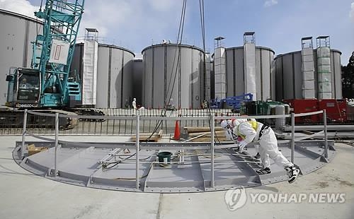 후쿠시마 제1원전 오염수 보관 탱크
[사진 = EPA 연합뉴스]