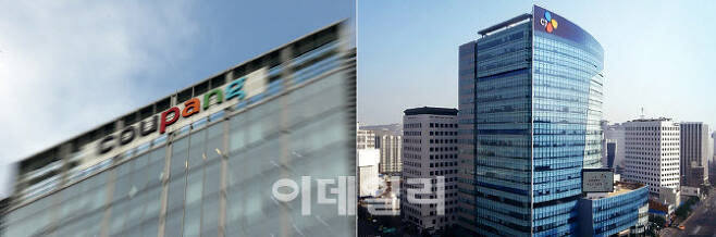 서울 송파구 쿠팡 본사(왼쪽)와 중구 CJ제일제당 본사 전경. (사진=이데일리DB)