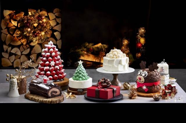 파라다이스 호텔 부산 크리스마스 시즌 한정 케이크. 파라다이스 호텔 제공