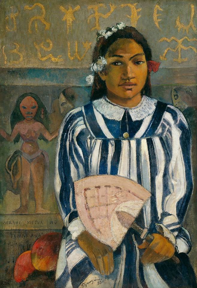 폴 고갱, 테마하나의 조상들, 1893