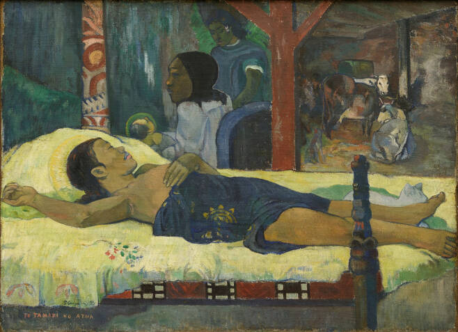 폴 고갱, 예수의 탄생, 1896