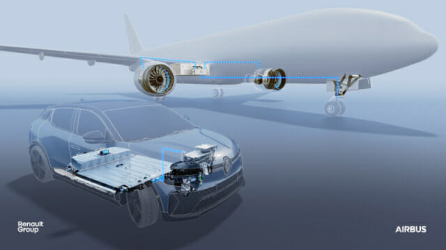 항공기업 에어버스와 자동차기업 르노가 전기 배터리 기술 연구 및 개발 등에 협력하기로 했다.
