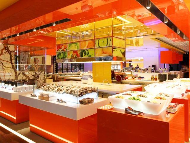 롯데호텔서울의 뷔페 '라세느' 전경. 롯데호텔 제공