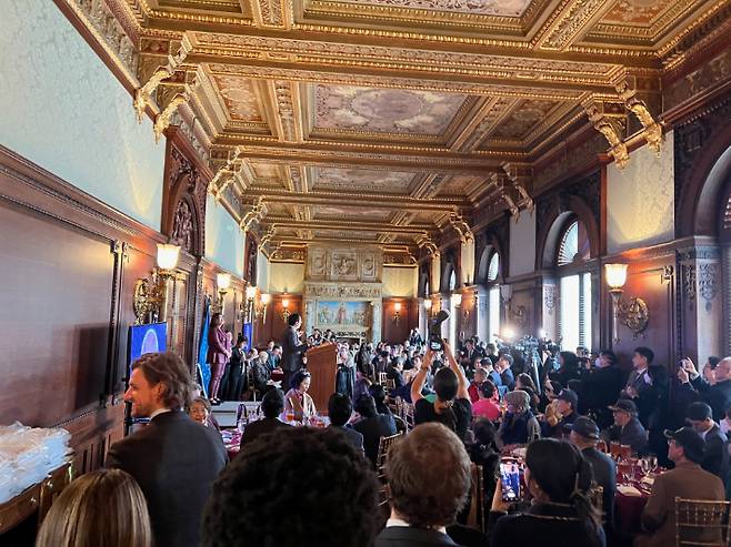 6일(현지시간) 워싱턴DC 연방의회 도서관에서 열린 '김치의 날 축하 행사'. aT제공