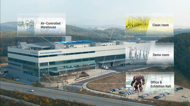 서플러스 글로벌 반도체 클러스터 전경. ASML, KLA 등 내로라하는 해외 장비업체들이 이곳에 트레이닝 센터를 꾸렸다. 사진제공=서플러스 글로벌