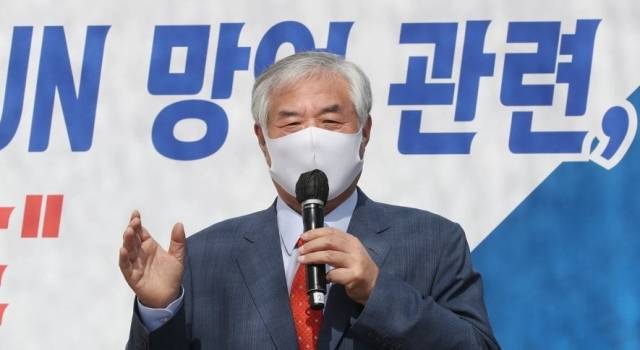 전광훈 사랑제일교회 담임목사. 연합뉴스