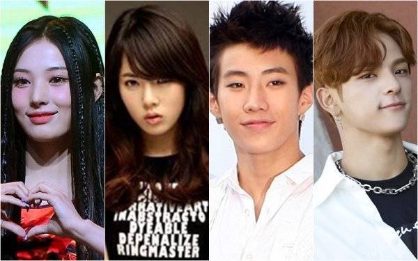 엔믹스 출신 지니-원더걸스 출신 현아-2PM 출신 박재범-스트레이키즈 출신 우진